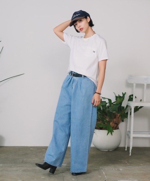 PARROTT CANVAS(パロットキャンバス)の「FRUIT OF THE LOOM/フルーツオブザルーム×PARROTT CANVAS/パロットキャンバス FAVORITE POCKET TEE(2PACK) パックTシャツ(Tシャツ/カットソー・レディース・その他2/その他1・M/S)」の17枚目の写真