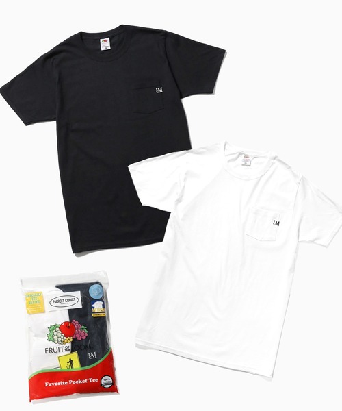 PARROTT CANVAS(パロットキャンバス)の「FRUIT OF THE LOOM/フルーツオブザルーム×PARROTT CANVAS/パロットキャンバス FAVORITE POCKET TEE(2PACK) パックTシャツ(Tシャツ/カットソー・レディース・その他2/その他1・M/S)」の22枚目の写真