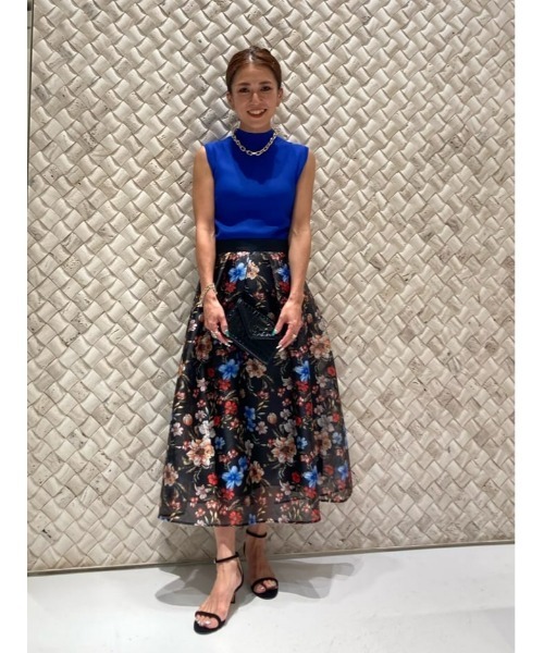 アルアバイル　ルルウィルビー RATTIボタニカルフラワースカート LOULOU WILLOUGHBY】RATTIボタニカルフラワースカート|allureville