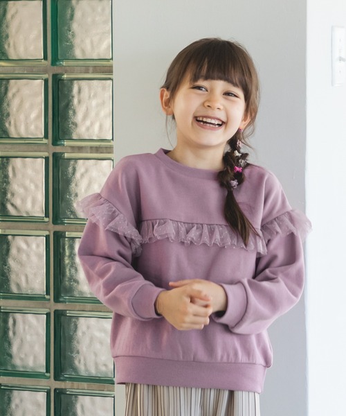 pairmanon(ペアマノン)の「選べるデザイン ガールズ 裏起毛トレーナー(スウェット・キッズ・ブルー系その他2/ブラウン系その他3/ピンク系その他2/パープル/パープル系その他/ピンク系その他3/ピンク系その他4/ホワイト系その他2/ブラック系その他3/ベージュ系その他7/ミント/ベージュ系その他2/ベージュ系その他3/ブルー/ブラック/グリーン系その他3/ピンク系その他/ブルー系その他3/ブルー系その他/ブルー系その他4・100/110/120/130/140/150/90)」の16枚目の写真