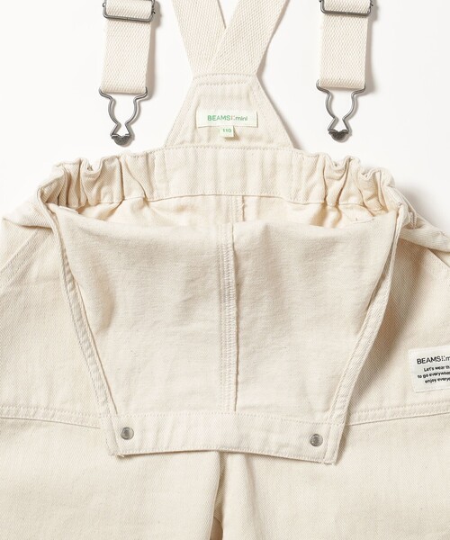 BEAMS mini（ビームスミニ）の「BEAMS mini / ポケット キャンプ サロペット 23FW（90～150cm）（サロペット/オーバーオール・キッズ・パープル系その他6/インディゴブルー/ナチュラル・150/100/120/130/140/110/90）」の14枚目の写真