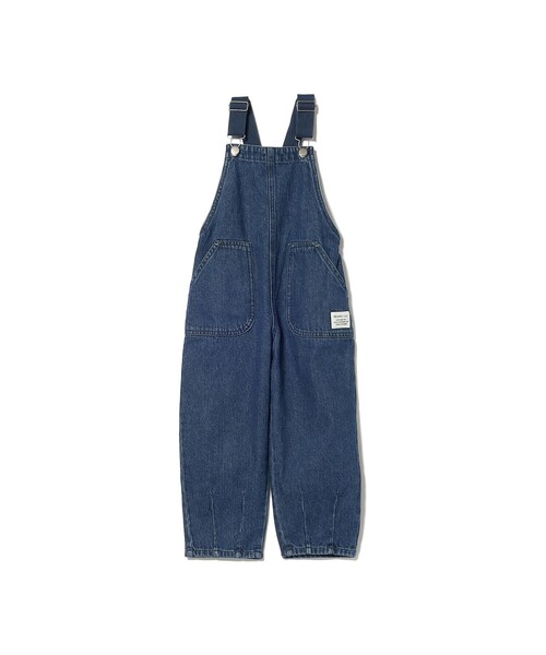 BEAMS mini（ビームスミニ）の「BEAMS mini / ポケット キャンプ サロペット 23FW（90～150cm）（サロペット/オーバーオール・キッズ・パープル系その他6/インディゴブルー/ナチュラル・150/100/120/130/140/110/90）」の18枚目の写真