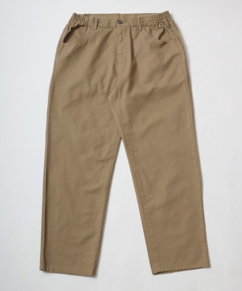 MARUKAWA（マルカワ）の「ワイドシルエット カラー テーパードパンツ デニム/カツラギ（デニムパンツ・メンズ・ブルー/サックスブルー/ブラック/ベージュ/カーキ/チャコール/ネイビー・L/LL/M）」の13枚目の写真