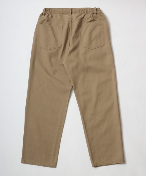 MARUKAWA（マルカワ）の「ワイドシルエット カラー テーパードパンツ デニム/カツラギ（デニムパンツ・メンズ・ブルー/サックスブルー/ブラック/ベージュ/カーキ/チャコール/ネイビー・L/LL/M）」の14枚目の写真