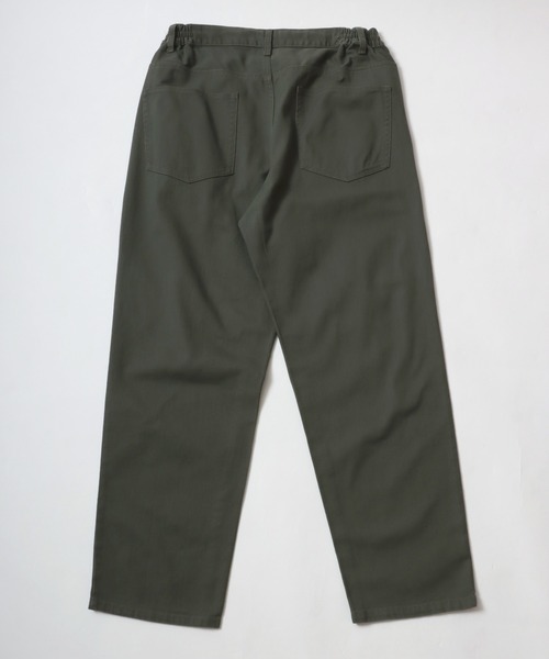 MARUKAWA（マルカワ）の「ワイドシルエット カラー テーパードパンツ デニム/カツラギ（デニムパンツ・メンズ・ブルー/サックスブルー/ブラック/ベージュ/カーキ/チャコール/ネイビー・L/LL/M）」の16枚目の写真