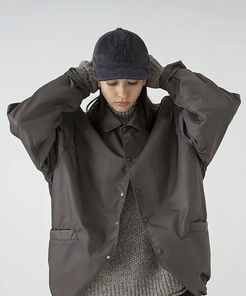 SUBLIME（サブライム）の「SUBLIME/サブライム CORDUROY 5PANEL CAP/コーデュロイ 5PANELキャップ（キャップ・メンズ・サックスブルー/ベージュ/ブラック/グレー・ONE SIZE）」の2枚目の写真