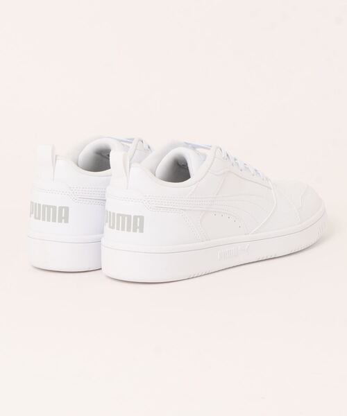 PUMA(プーマ)の「PUMA プーマ REBOUND V6 LOW メンズスニーカー(リバウンドV6ロウ) 392328(スニーカー・メンズ・ホワイト/ホワイト×ブラック・30.0cm/27.0cm/26.0cm/28.0cm/29.0cm/26.5cm/25.5cm/27.5cm)」の3枚目の写真