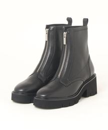 MACKINTOSH PHILOSOPHY | トラックソールフロントジップショートブーツ(ブーツ)