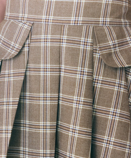 marun(マルン)の「<大きいサイズ> チェックスカショーパン marun(その他パンツ・レディース・ブルーグレー/ブラウン・5L/3L/LL/L/4L)」の22枚目の写真