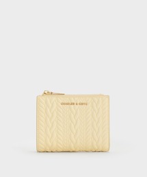 CHARLES & KEITH（チャールズ & キース）の「Apolline アポリーネ テクスチャートップジップウォレット（財布）」