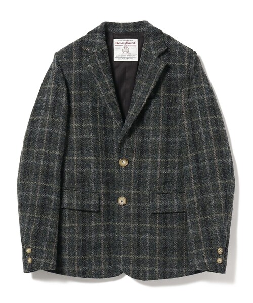 BEAMS BOY(ビームスボーイ)の「BEAMS BOY / ハリスツイード 3ボタン ジャケット 23FW(テーラードジャケット・レディース・ブラウン/チャコールグレー・1/0)」の17枚目の写真