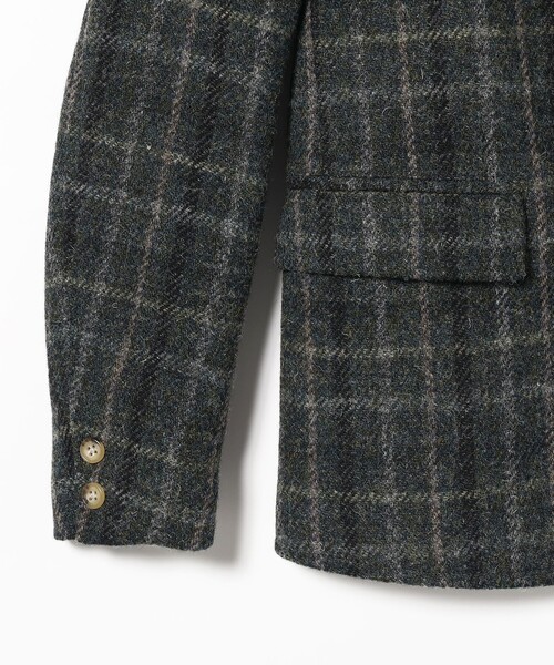 BEAMS BOY(ビームスボーイ)の「BEAMS BOY / ハリスツイード 3ボタン ジャケット 23FW(テーラードジャケット・レディース・ブラウン/チャコールグレー・1/0)」の19枚目の写真