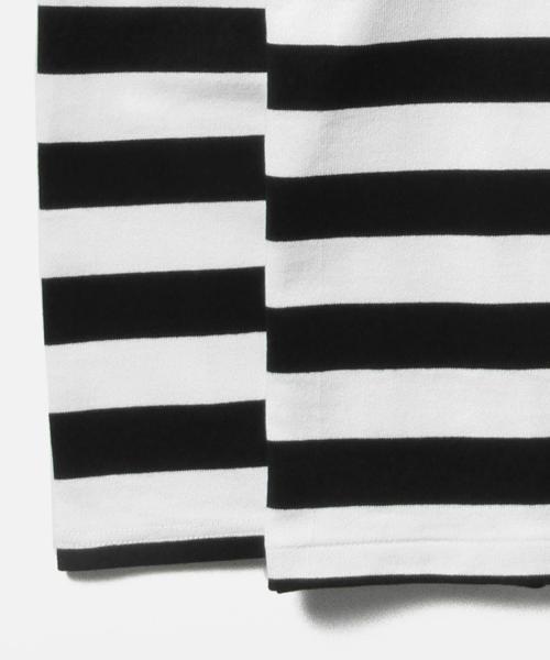 BEAMS T（ビームスティー）の「LABRAT / グランジ ビッグ パーカ（Tシャツ/カットソー・メンズ・ブラック・MEDIUM/SMALL）」の3枚目の写真