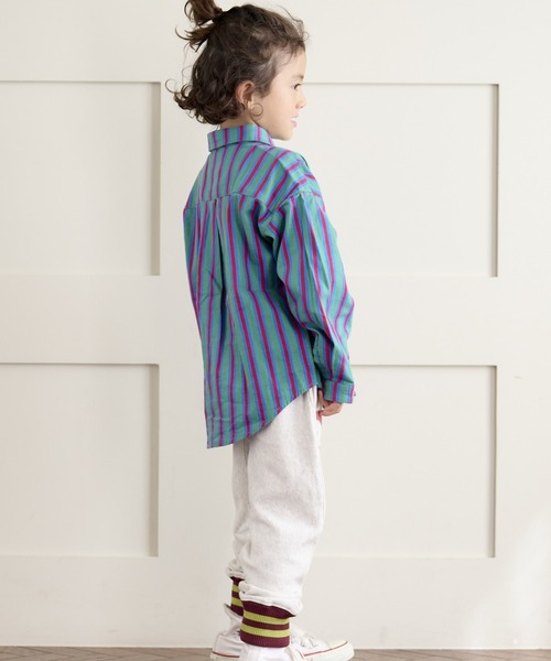HOGAN RANCH WEAR(ホーガンランチウエア)の「ソウガラネルスナップボタンシャツ(90~130cm)(シャツ/ブラウス・キッズ・マルチ/グリーン/ブラック・120/110/90/130/100)」の15枚目の写真