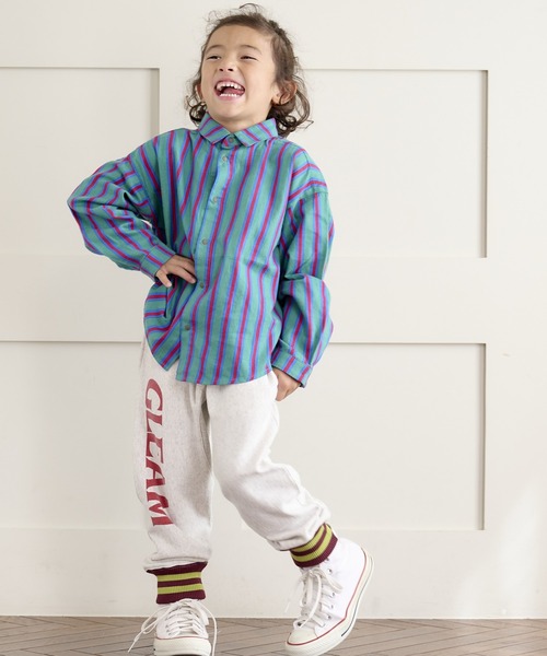 HOGAN RANCH WEAR(ホーガンランチウエア)の「ソウガラネルスナップボタンシャツ(90~130cm)(シャツ/ブラウス・キッズ・マルチ/グリーン/ブラック・120/110/90/130/100)」の14枚目の写真