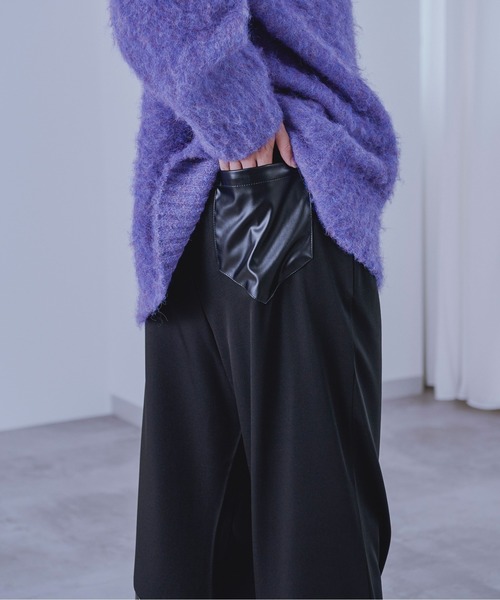 キリカエフレアパンツ（その他パンツ）｜Ellno Loset（エルノロゼット