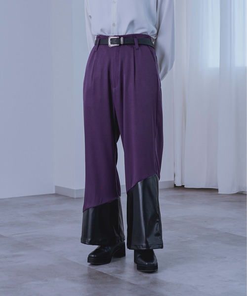 キリカエフレアパンツ（その他パンツ）｜Ellno Loset（エルノロゼット