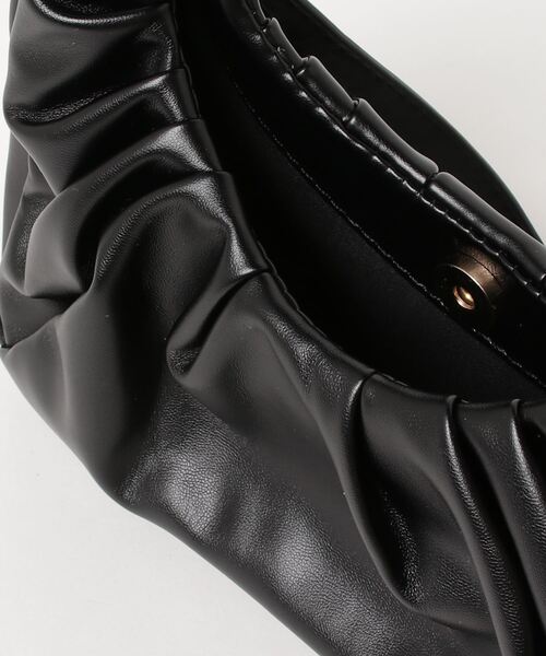 SETUP7（セットアップセブン）の「【SETUP7】ギャザーハンドバック SCCH445（ハンドバッグ・レディース・グリーン/ライトグリーン/アイボリー/ブラック・FREE）」の8枚目の写真