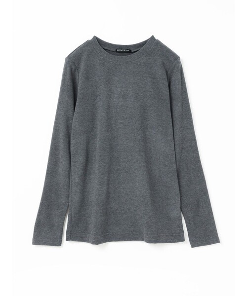【セール】mizuiro ind クルーネックロングスリーブT（Tシャツ/カットソー）｜mizuiroind（ミズイロインド）