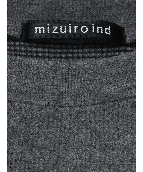 【セール】mizuiro ind クルーネックロングスリーブT（Tシャツ/カットソー）｜mizuiroind（ミズイロインド）