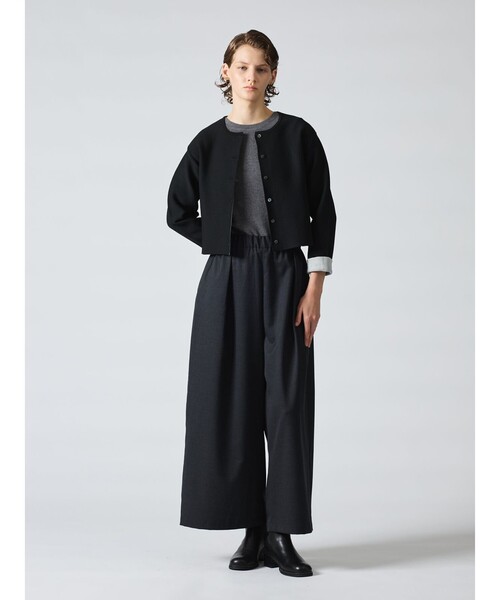 【セール】mizuiro ind クルーネックロングスリーブT（Tシャツ/カットソー）｜mizuiroind（ミズイロインド）