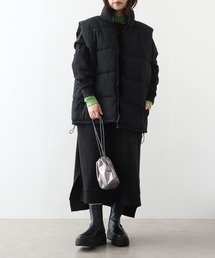 atONE 裏起毛ワイドワンピース
