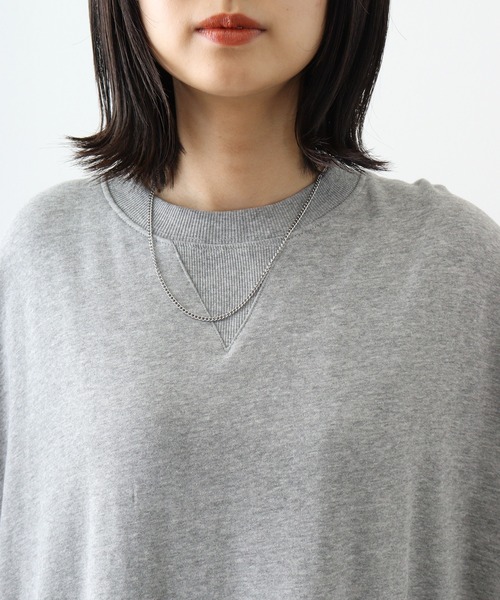 atONE（アットワン）の「atONE 裏起毛ワイドワンピース（ワンピース・レディース・杢グレー/ブラック/オートミール・4L～5L/M～Ｌ/LL～3L）」の9枚目の写真