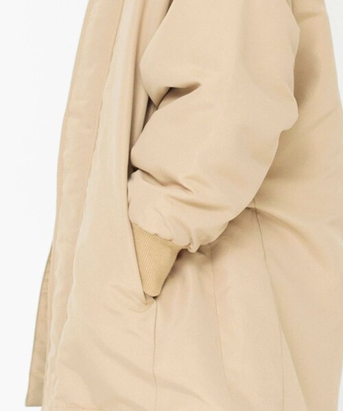 BRANSHES（ブランシェス）の「【あったか】撥水加工/裏ボアブルゾン（ブルゾン・キッズ・ブラック/ベージュ・100/110/140/120/130/90/150/160）」の10枚目の写真