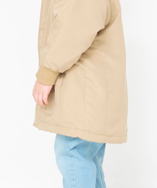 BRANSHES（ブランシェス）の「【あったか】撥水加工/裏ボアブルゾン（ブルゾン・キッズ・ブラック/ベージュ・100/110/140/120/130/90/150/160）」の11枚目の写真
