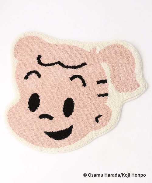 LEPSIM（レプシィム）の「【OSAMU GOODS×LEPSIM】ダイカットラグ　987226（ラグ/マット・レディース・チャコールグレー/ベビーピンク/ライトブラウン・ONE SIZE）」の6枚目の写真