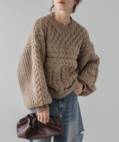IENA - IENA LA BOUCLE AJAポンポンプルオーバー セール】IENA LA BOUCLE AJAポンポンプルオーバー◇（ニット
