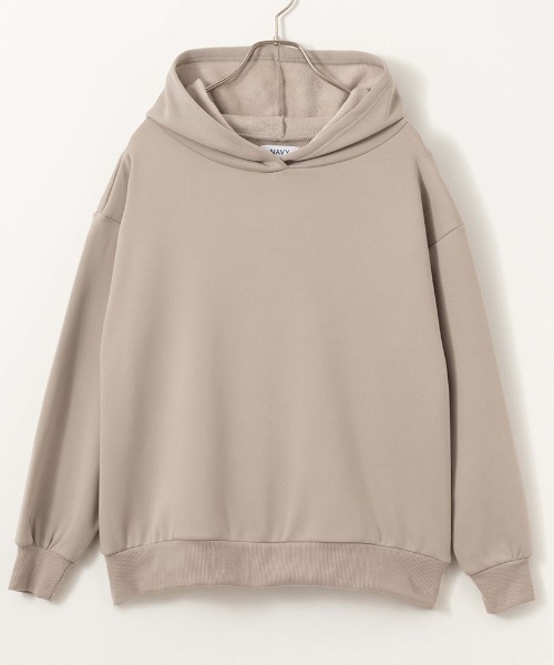 NAVY(ネイビー)の「NAVY ふわもちパーカー(パーカー・レディース・ブラック/グレイッシュベージュ/グリーン系その他・M/L/XL/S)」の10枚目の写真