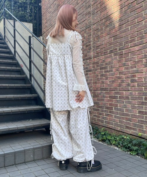 Candy Stripper（キャンディストリッパー）の「TINY ROSE ARMY パンツ（その他パンツ・レディース・ピンク/ブラック/アイボリー・2）」の13枚目の写真