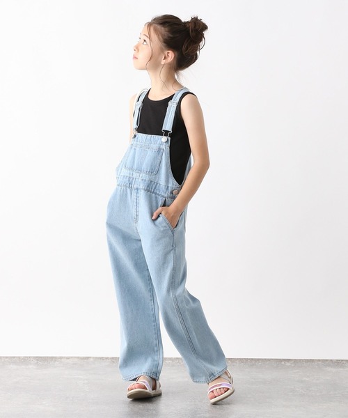 GLOBAL WORK（グローバルワーク）の「アソートオーバーオール/989882（サロペット/オーバーオール・キッズ・ブラック/ライトブルー/ブラック系その他/アイボリー/ブルー・140cm/170cm/130cm/160cm/150cm）」の6枚目の写真