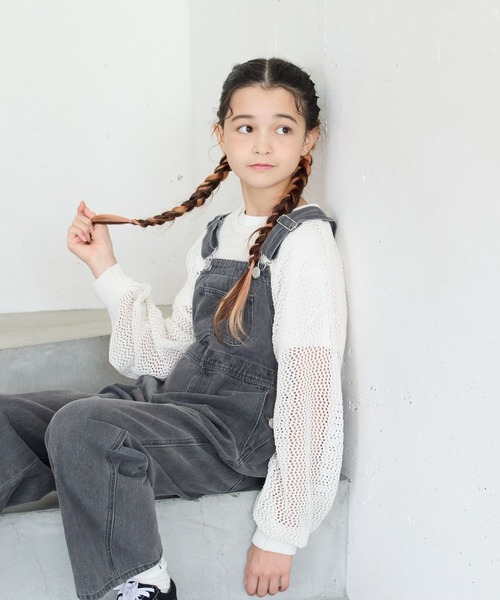 GLOBAL WORK（グローバルワーク）の「アソートオーバーオール/989882（サロペット/オーバーオール・キッズ・ブラック/ライトブルー/ブラック系その他/アイボリー/ブルー・140cm/170cm/130cm/160cm/150cm）」の17枚目の写真