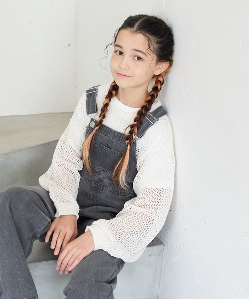 GLOBAL WORK（グローバルワーク）の「アソートオーバーオール/989882（サロペット/オーバーオール・キッズ・ブラック/ライトブルー/ブラック系その他/アイボリー/ブルー・140cm/170cm/130cm/160cm/150cm）」の18枚目の写真