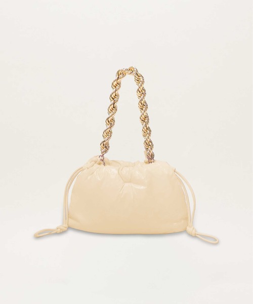 LE VERNIS（ル・ベルニ）の「LE VERNIS(ル・ベルニ)PUFFER MINI BAG（ショルダーバッグ・レディース・イエロー/パープル/クリーム・FREE）」の11枚目の写真