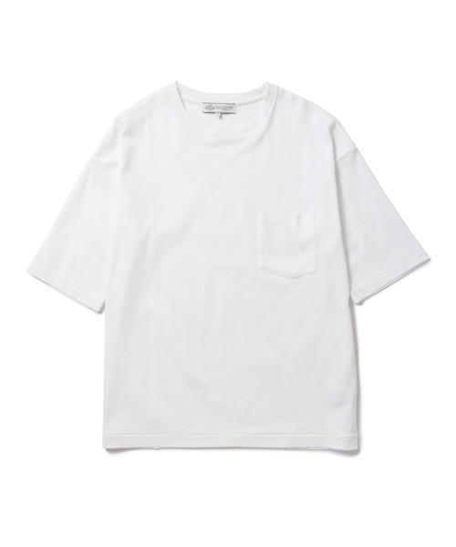 B:MING by BEAMS（ビーミングバイビームス）の「ビーミング by ビームス / ポンチドロップショルダーT（Tシャツ/カットソー・メンズ・ホワイト/グレー/ネイビー・SMALL/MEDIUM/LARGE）」の4枚目の写真