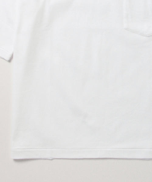 B:MING by BEAMS（ビーミングバイビームス）の「ビーミング by ビームス / ポンチドロップショルダーT（Tシャツ/カットソー・メンズ・ホワイト/グレー/ネイビー・SMALL/MEDIUM/LARGE）」の9枚目の写真