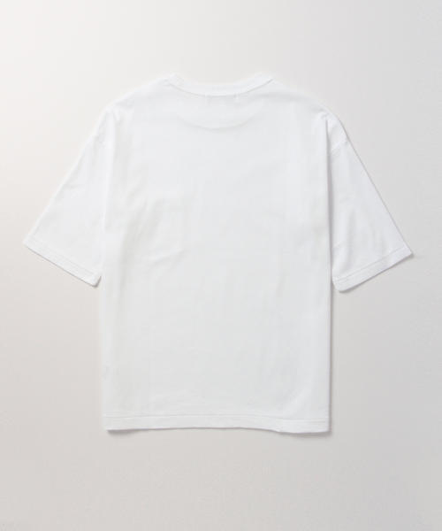 B:MING by BEAMS（ビーミングバイビームス）の「ビーミング by ビームス / ポンチドロップショルダーT（Tシャツ/カットソー・メンズ・ホワイト/グレー/ネイビー・SMALL/MEDIUM/LARGE）」の10枚目の写真