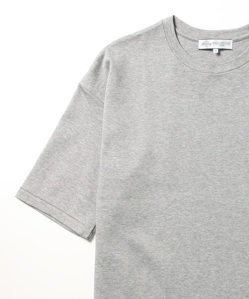 B:MING by BEAMS（ビーミングバイビームス）の「ビーミング by ビームス / ポンチドロップショルダーT（Tシャツ/カットソー・メンズ・ホワイト/グレー/ネイビー・SMALL/MEDIUM/LARGE）」の15枚目の写真