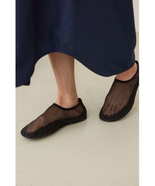 crie conforto(クリーコンフォルト)の「メッシュソックスリッポン(スリッポン・レディース・ブラック/オフホワイト・SMALL/MEDIUM/LARGE/LL)」の10枚目の写真