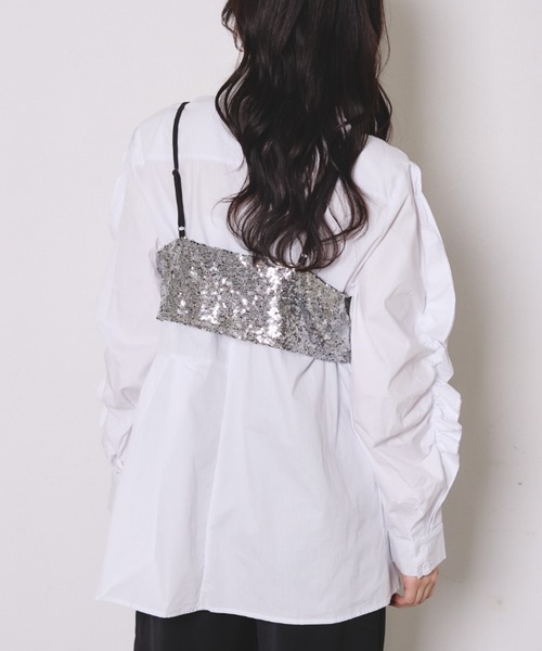 paravion（パラビオン）の「スパンコールビスチェ（その他トップス・レディース・ブラック/シルバー・FREE）」の13枚目の写真