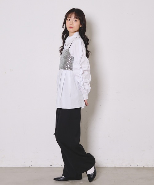 paravion（パラビオン）の「スパンコールビスチェ（その他トップス・レディース・ブラック/シルバー・FREE）」の15枚目の写真