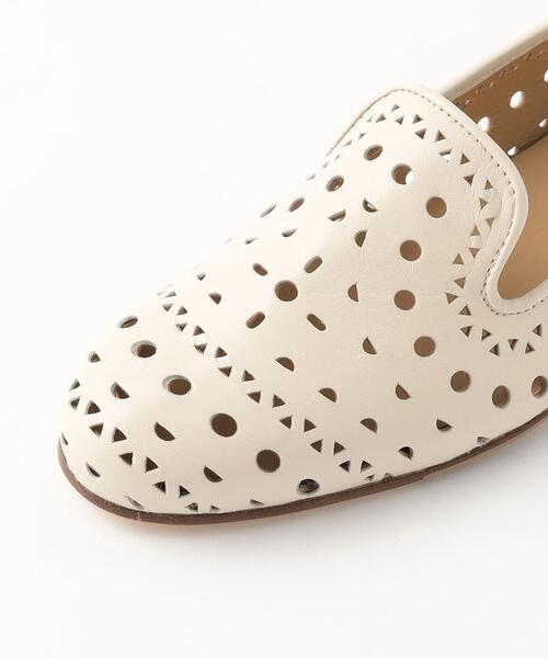 Steven Alan(スティーブンアラン)の「<Steven Alan>レザー カットワーク スリッポン(スリッポン・レディース・オフホワイト・36/36h/37/37h/38)」の7枚目の写真