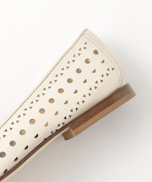 Steven Alan(スティーブンアラン)の「<Steven Alan>レザー カットワーク スリッポン(スリッポン・レディース・オフホワイト・36/36h/37/37h/38)」の8枚目の写真