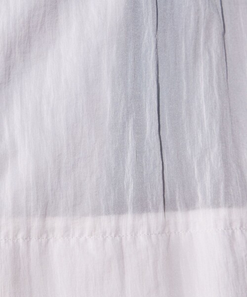 CITEN(シテン)の「<CITEN>シアー ナイロン ユーティリティ パーカ―(ナイロンジャケット・レディース・オフホワイト/ブラック・FREE)」の15枚目の写真