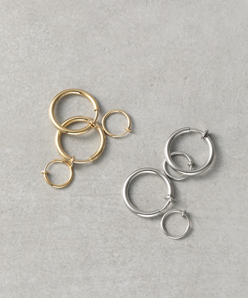 COLONY 2139（コロニートゥーワンスリーナイン）の「2SETフープイヤリング（イヤリング・レディース・ゴールド/シルバー・FREE）」の7枚目の写真