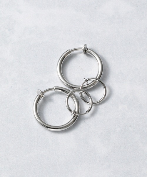 COLONY 2139（コロニートゥーワンスリーナイン）の「2SETフープイヤリング（イヤリング・レディース・ゴールド/シルバー・FREE）」の8枚目の写真