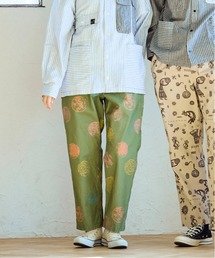 キャンバス総柄プリントハイクパンツ